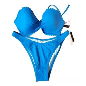 Victoria's Secret Sexy Tee Push-Up Bikini Top w/ Brazilian Bikini Bottom